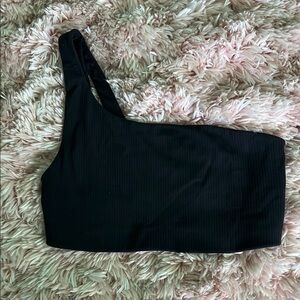 Black One-Shoulder Top Lululemon
